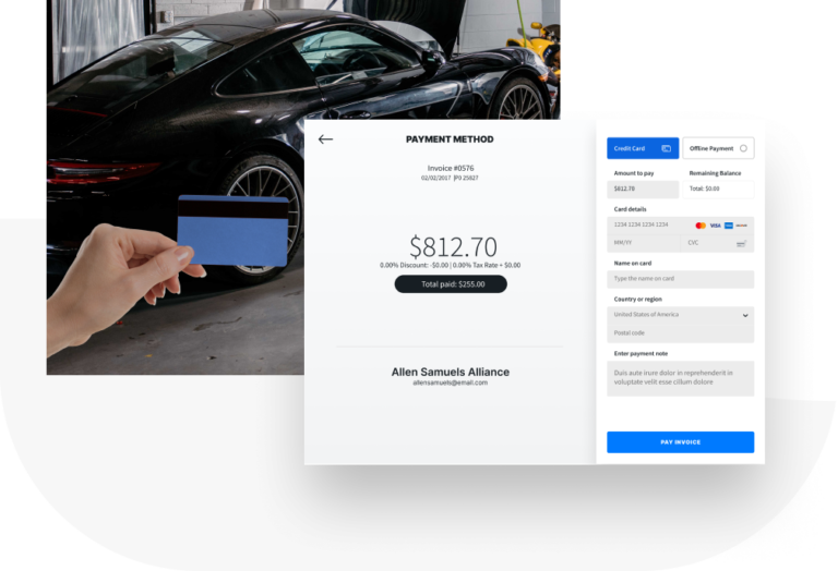 Finance Features in the Mobile Tech RX App for Auto Recon & Detailing