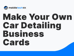 How to Make Your Own Car Detailing Business Cards